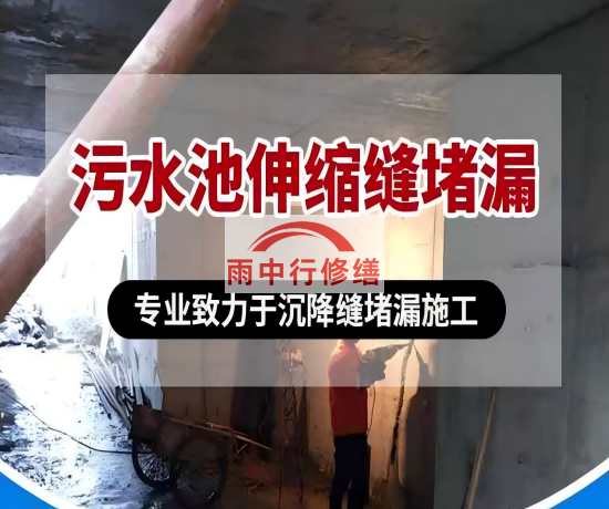 浦东大吉铁塔污水池（沉淀池）堵漏案例